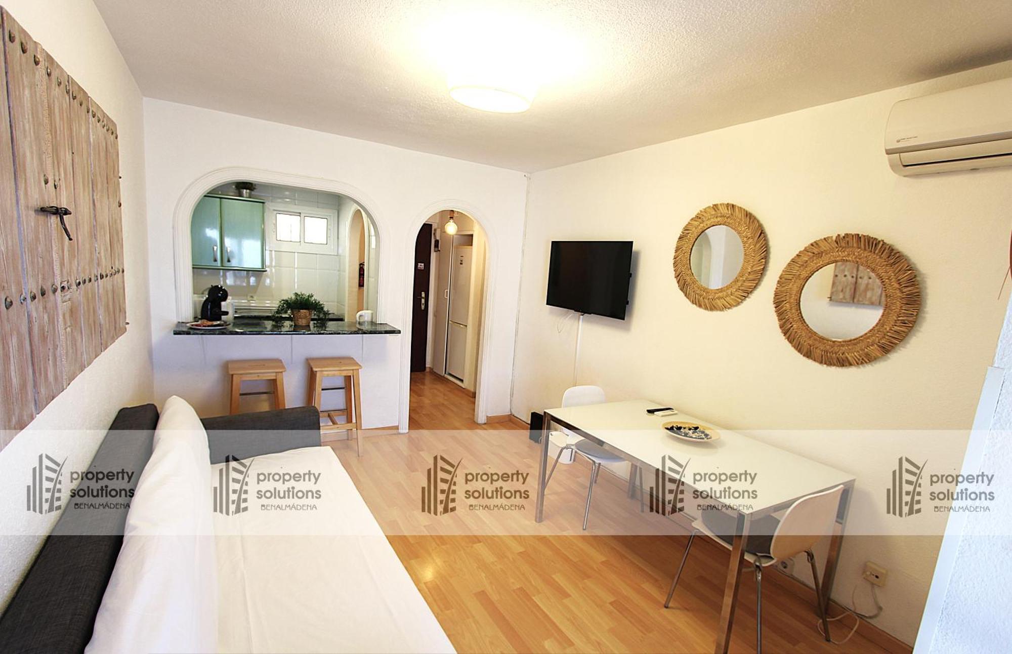 325 Agata Apartamentos - Piscina Y Playa -Canales De Tv Internacionales 贝纳尔马德纳 外观 照片